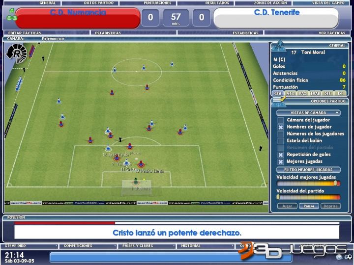 Voller Sprung des Fußballmanagers 2008