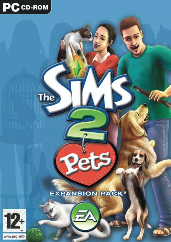 Car�tula de Los Sims 2 Mascotas