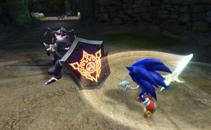 Sonic y el Caballero Oscuro Wii