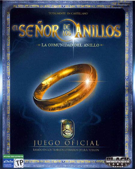 EL SENOR DE LOS ANILLOS LA COMUNIDAD JUEGO el senor de los anillos la comunidad juego: