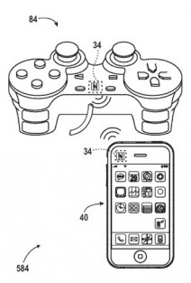 Apple patenta un mando físico para videojuegos y el uso del iPhone como control universal para consolas