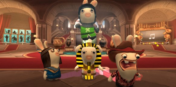 Raving Rabbids Regreso al Pasado (Nintendo Wii)