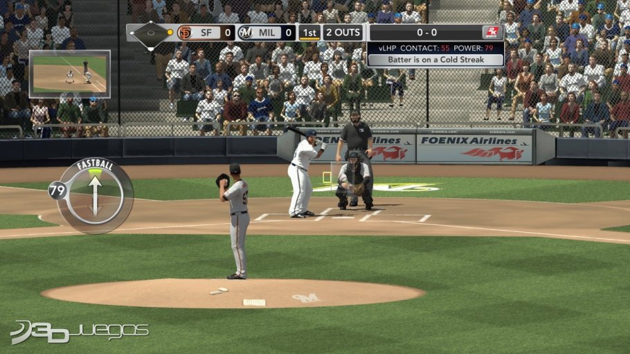 Major League Baseball 2K11 para Xbox 360 3DJuegos