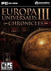 Car�tula oficial de Europa Universalis III Chronicles PC