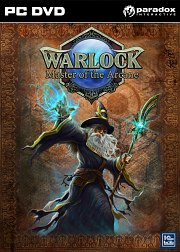 Car�tula oficial de Warlock: Masters of the Arcane PC