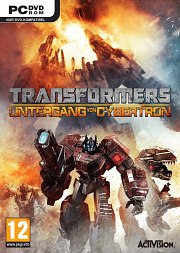 Car�tula oficial de Transformers: La Ca&iacute;da de Cybertron PC