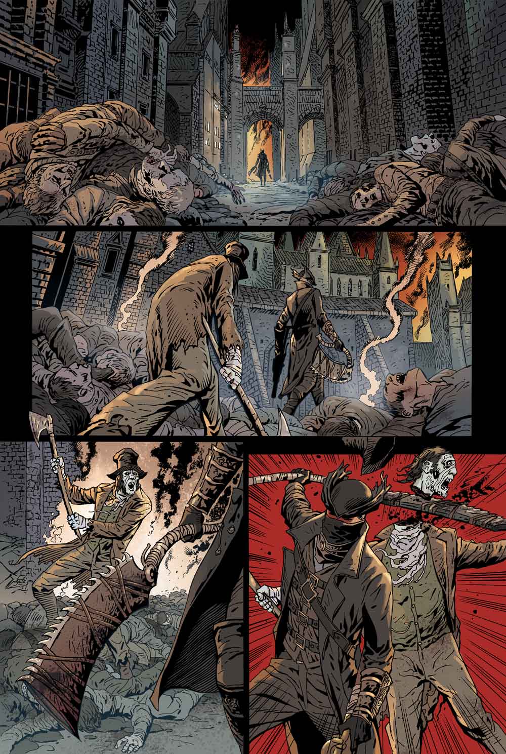 Bloodborne: primer vistazo a su cómic, que saldrá en febrero de 2018