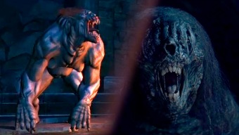 Este vídeo compara una escena de la serie de The Witcher con los videojuegos