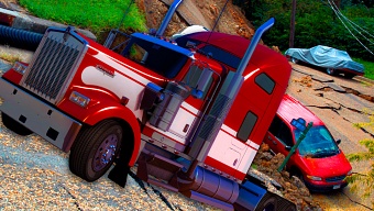 American Truck Simulator recrea un incidente circulatorio auténtico