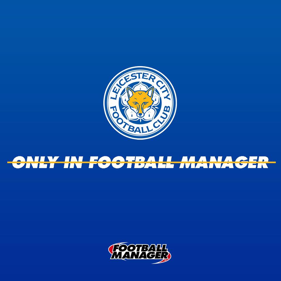 ¿Solo podía pasar en Football Manager? La curiosa felicitación de Sega al Leicester City
