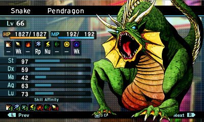 Shin Megami Tensei IV 3DS