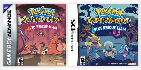Pokémon Mundo Misterioso: Equipo de Rescate Rojo / Azul Pokémon Mundo Misterioso: Equipo de Rescate Rojo / Azul