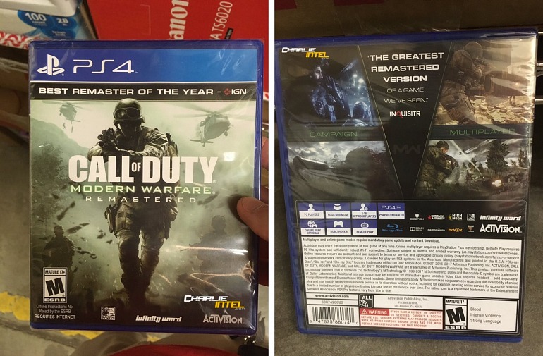 Call of Duty: Modern Warfare Remastered Call of Duty: Modern Warfare Remastered