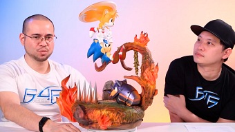 Sonic y Tails son los protagonistas de esta alucinante estaua