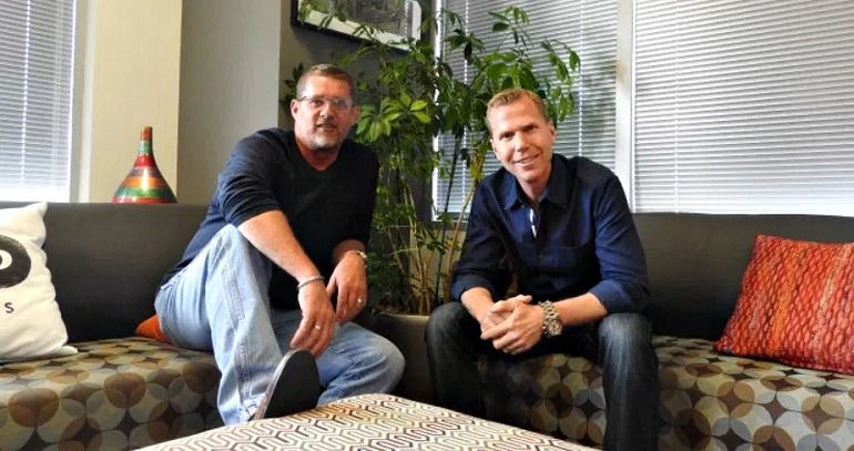 Glen Schofield (izquierda) y Michael Condrey (derecha) Glen Schofield (izquierda) y Michael Condrey (derecha)
