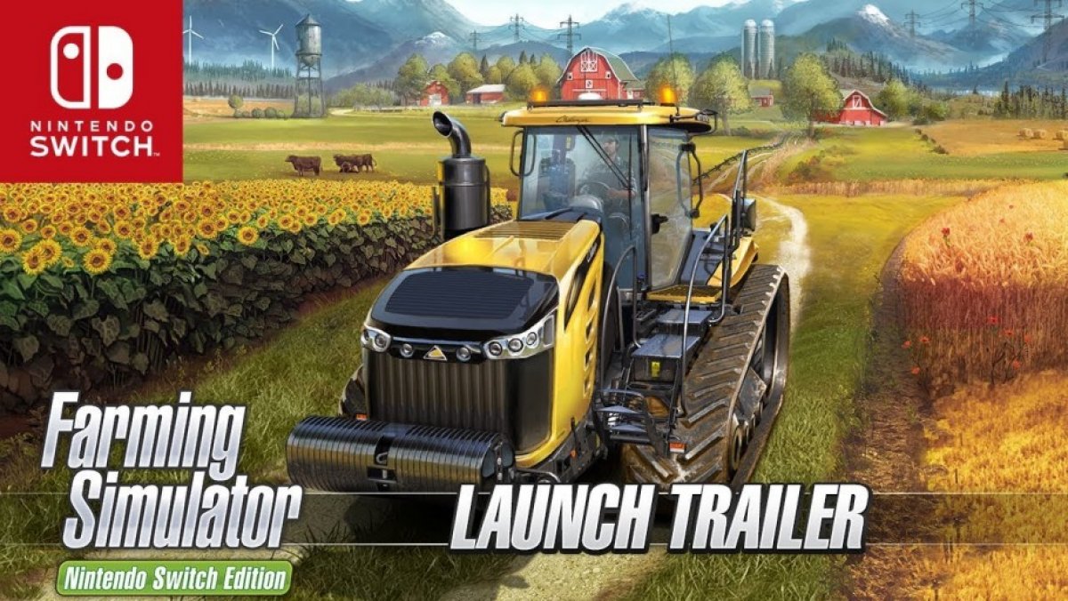 Farming Simulator Switch Tráiler de Lanzamiento (Switch)