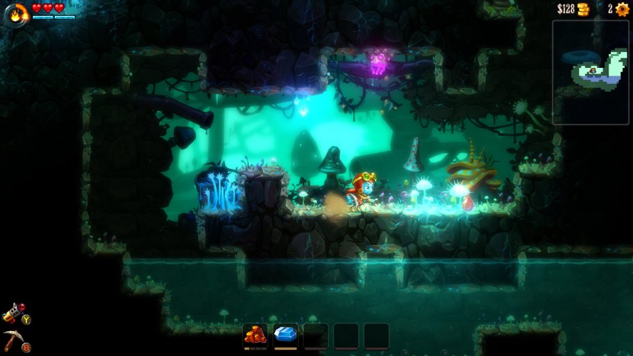 SteamWorld Dig 2 Vita
