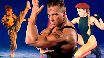 Así grabaron Jean-Claude Van Damme y Kylie Minogue sus movimientos para Street Fighter: The Movie