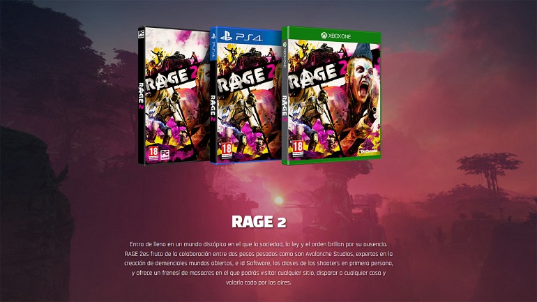 RAGE 2 RAGE 2