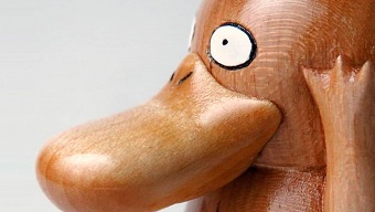 Magníficos Pokémon tallados en madera