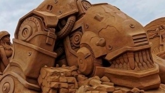 Wolfenstein: Cuidado si vas a la playa, ¡hay un Panzerhund de arena suelto!