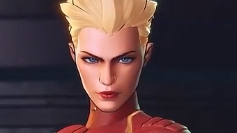 Así se ve la Capitana Marvel en Marvel Ultimate Alliance 3