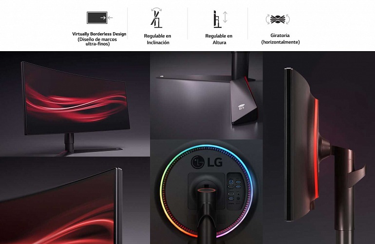 LG 34GK950G, el monitor ultra panorámico más puntero LG 34GK950G, el monitor ultra panorámico más puntero