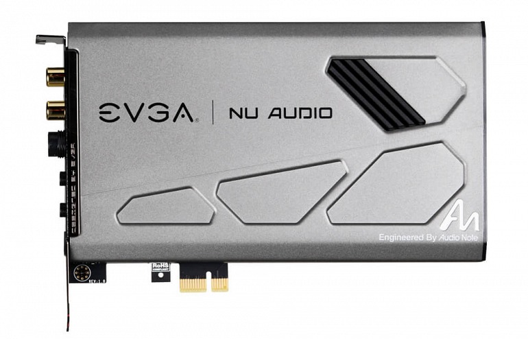 EVGA quiere ofrecer "sonido realista" con esta tarjeta dedicada EVGA quiere ofrecer "sonido realista" con esta tarjeta dedicada