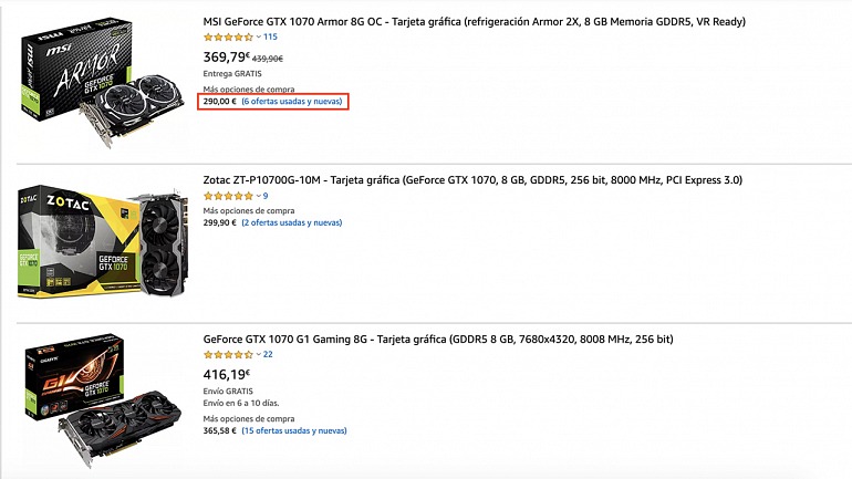 Existen numerosos portales donde adquirir gráficas de segunda mano, eBay y otros mercados virtuales de segunda mano son algunas de las opciones más populares, portales como Amazon o Pccomponentes cuentan con secciones de segunda mano, las opciones muy son diversas. Existen numerosos portales donde adquirir gráficas de segunda mano, eBay y otros mercados virtuales de segunda mano son algunas de las opciones más populares, portales como Amazon o Pccomponentes cuentan con secciones de segunda mano, las opciones muy son diversas.