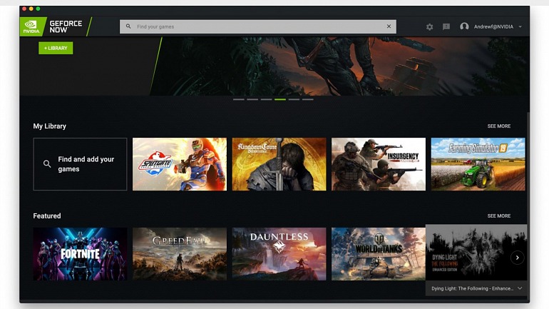 Nvidia rediseña GeForce Now con una interfaz más amable Nvidia rediseña GeForce Now con una interfaz más amable