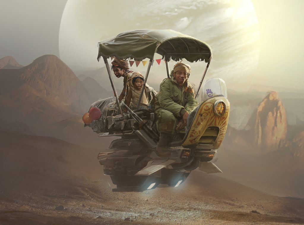 Beyond Good & Evil 2 muestra sus vehículos en nuevo arte conceptual