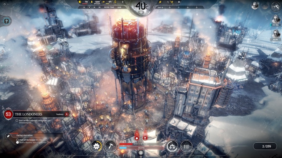 Frostpunk es el último juego de los autores de This War of Mine.