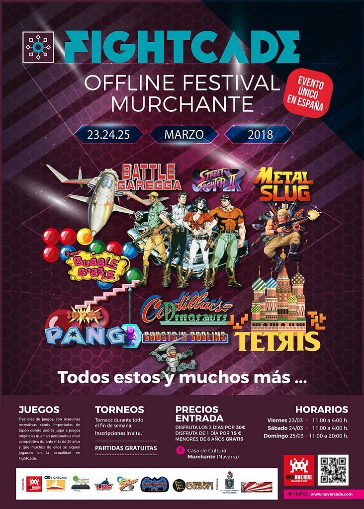 Fightcade Offline Festival 2.0 convierte a Murchante en la capital española del juego arcade Fightcade Offline Festival 2.0 convierte a Murchante en la capital española del juego arcade