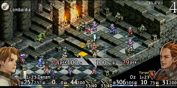Tactics Ogre Let Us Cling Together PSP